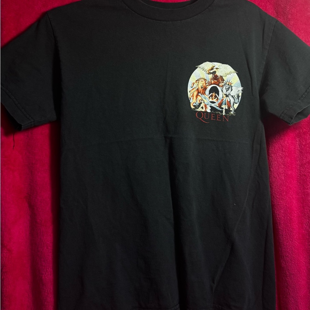 Official Queen Merch Dark Gray Graphic T-Shirt